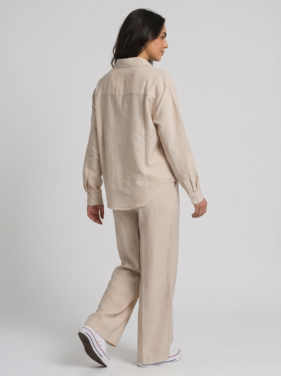 Beige - Back View