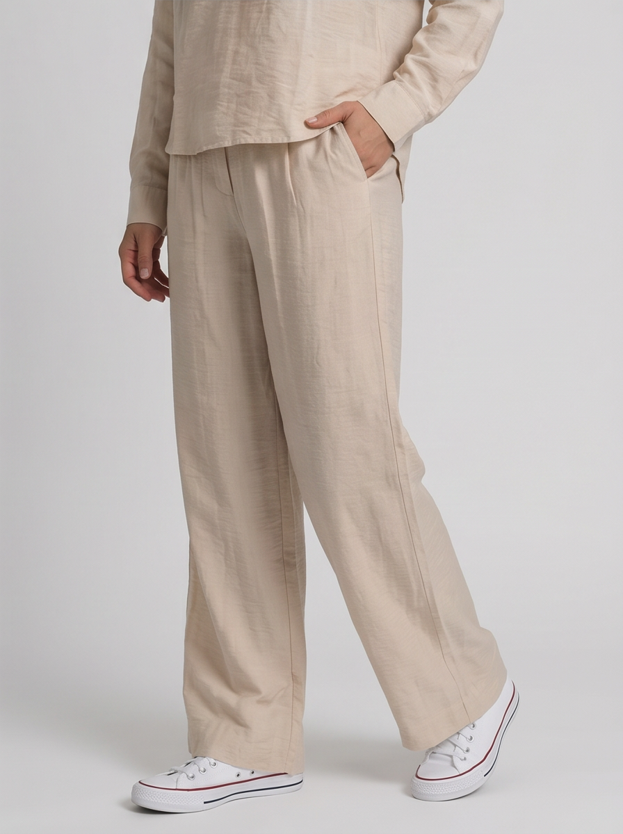 Beige - Front Pant View