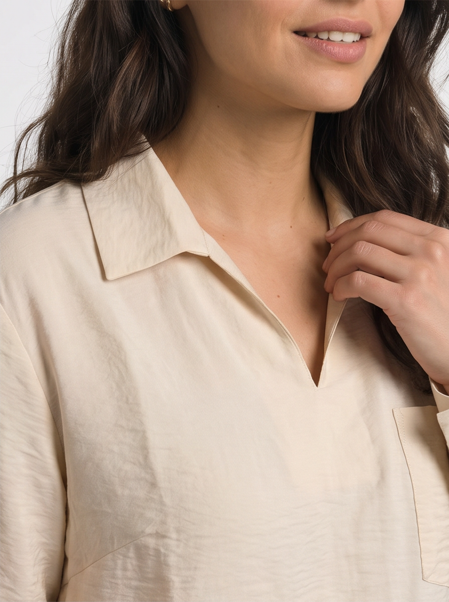 Beige - Shirt Detailed View