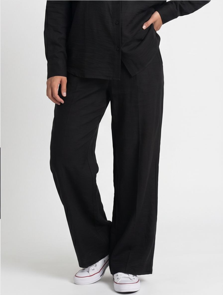 Black - Pant Front View