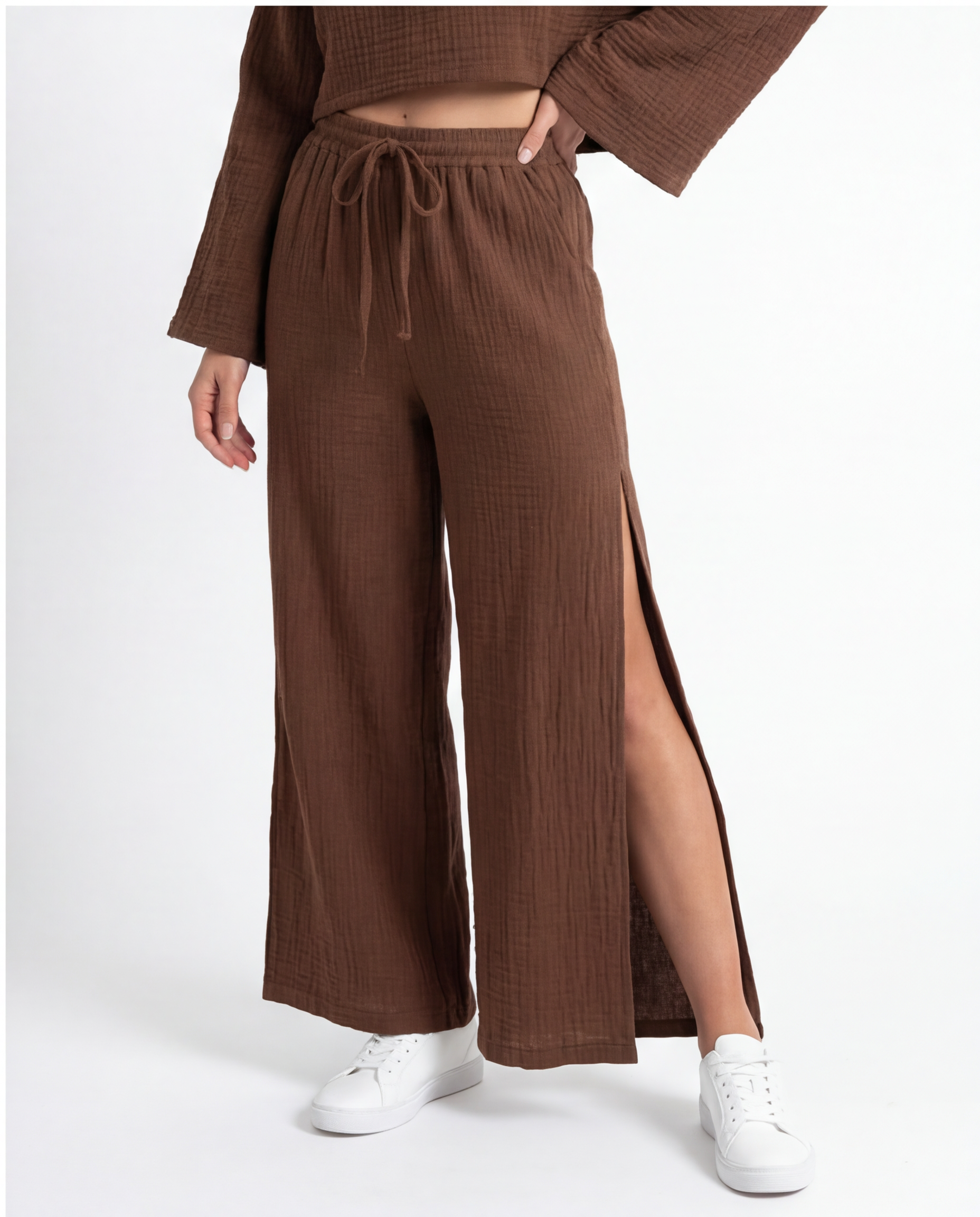 Brown - Pant Front View