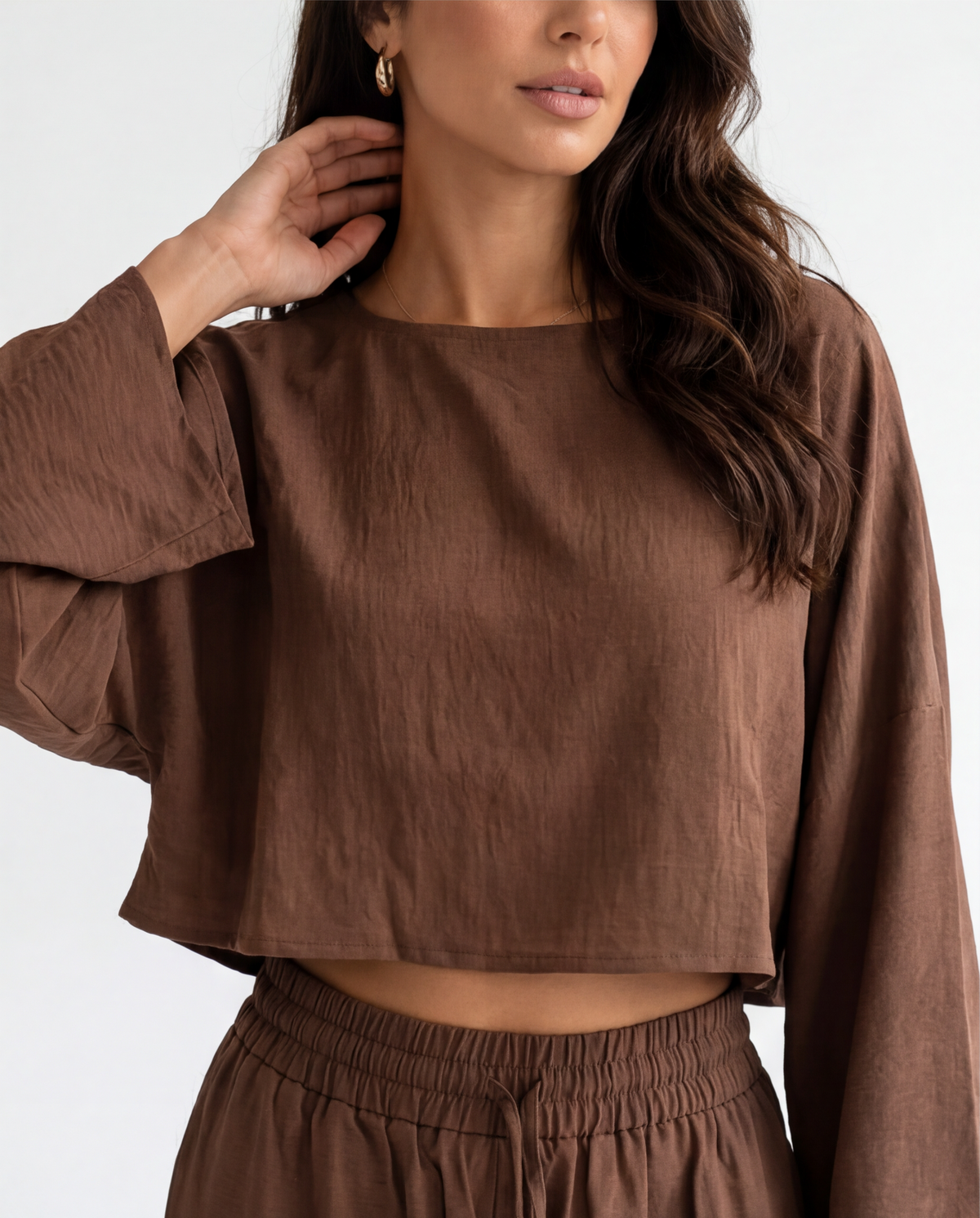 Brown - Shirt Front View