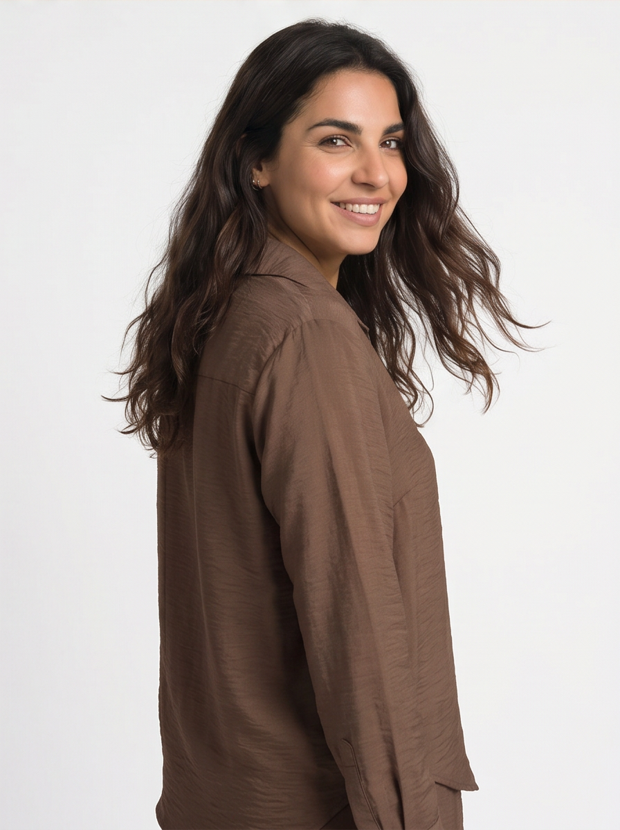 Brown - Shirt Side View