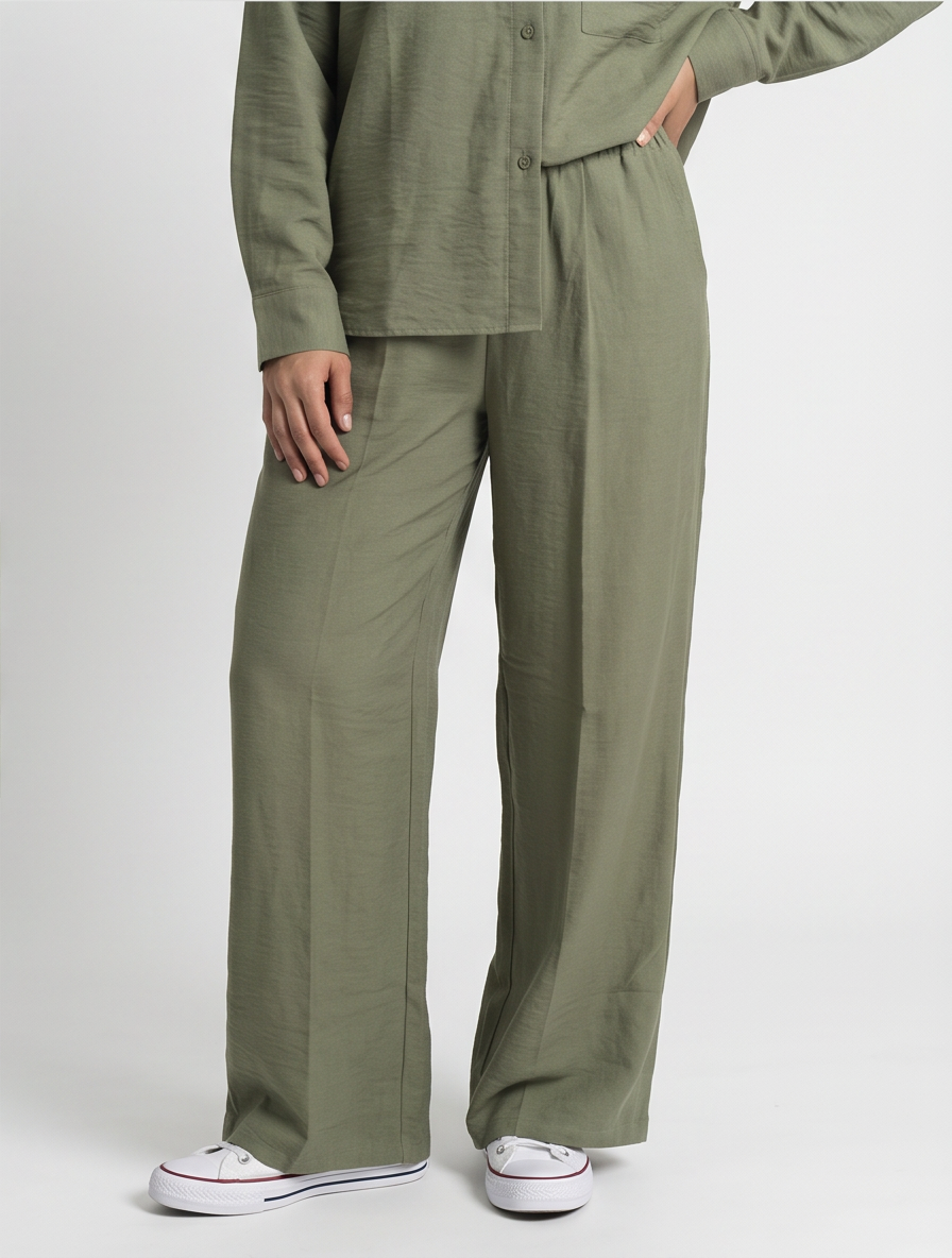 Olive - Pant Front View