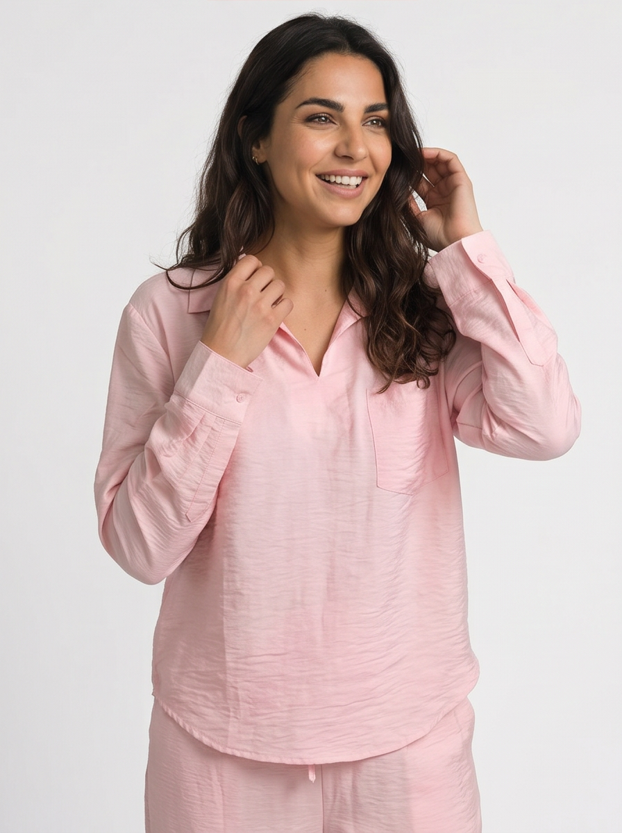 Pink - Shirt Front View